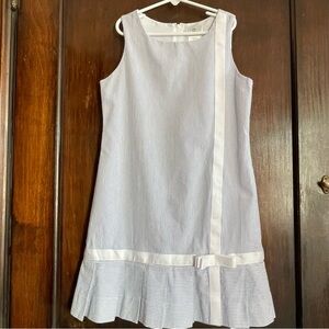 FLORENCE EISEMAN girls dress 12 sleeveless luxury designer